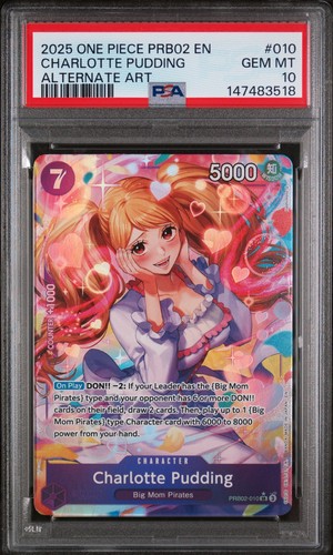 2025 Premium Booster 2 Charlotte Pudding [Alternate Art] #PRB02-010 card