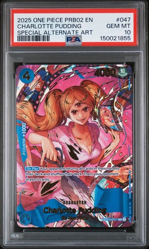 2025 Premium Booster 2 Charlotte Pudding [SP PRB-02] #OP06-047 card