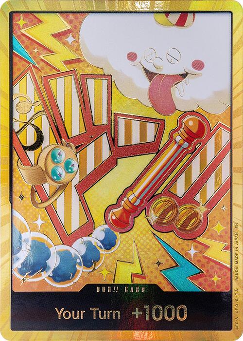 2025 Premium Booster 2 DON!! Card [Nami Gold] card