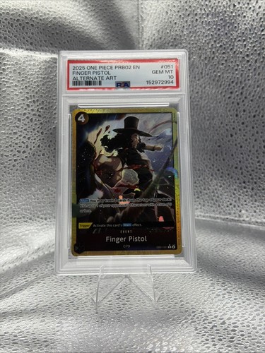 2025 Premium Booster 2 Finger Pistol [Alternate Art PRB-02] #EB01-051 card