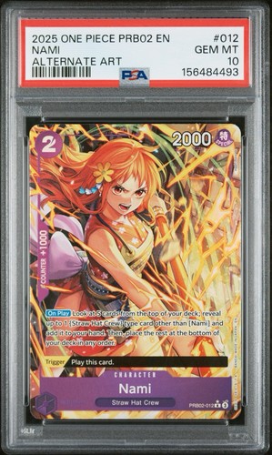 2025 Premium Booster 2 Nami [Alternate Art] #PRB02-012 card
