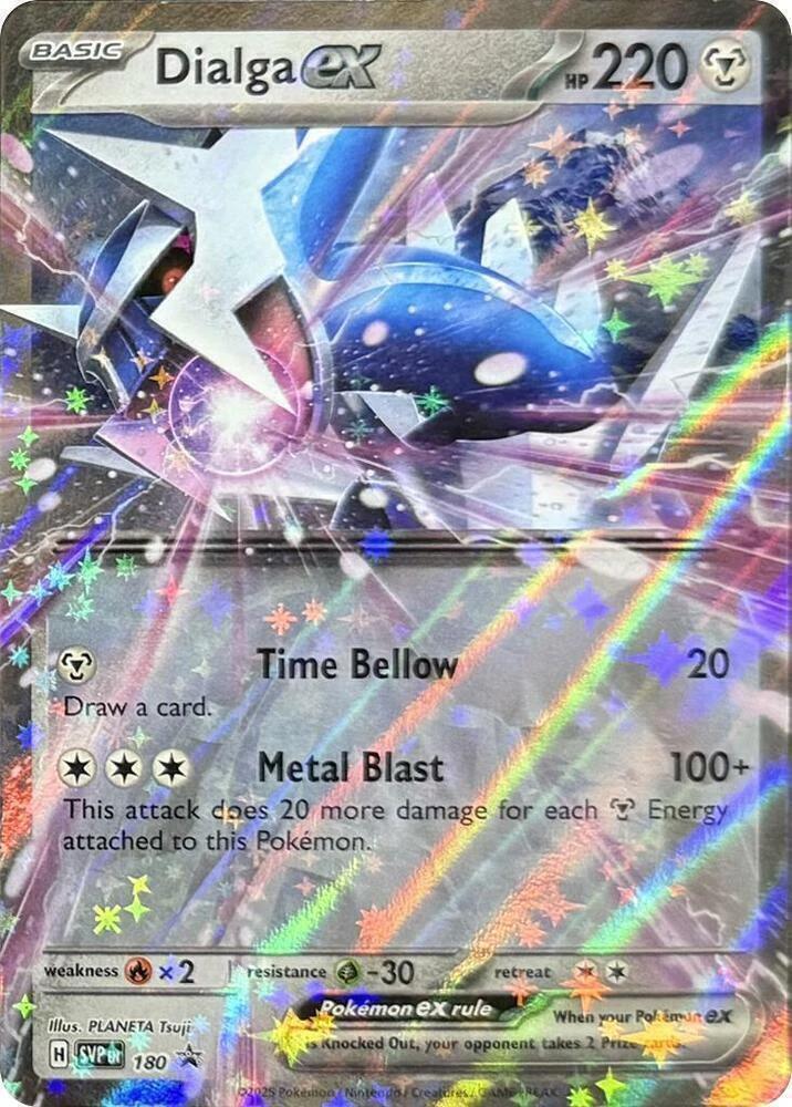 2025 Promo Dialga Ex #180 card