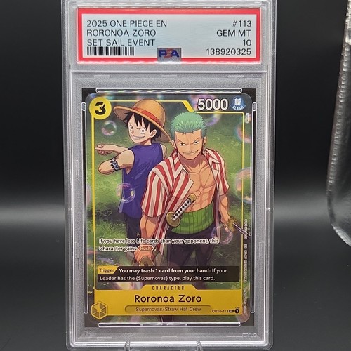 2025 Royal Blood Roronoa Zoro #OP10-113 card