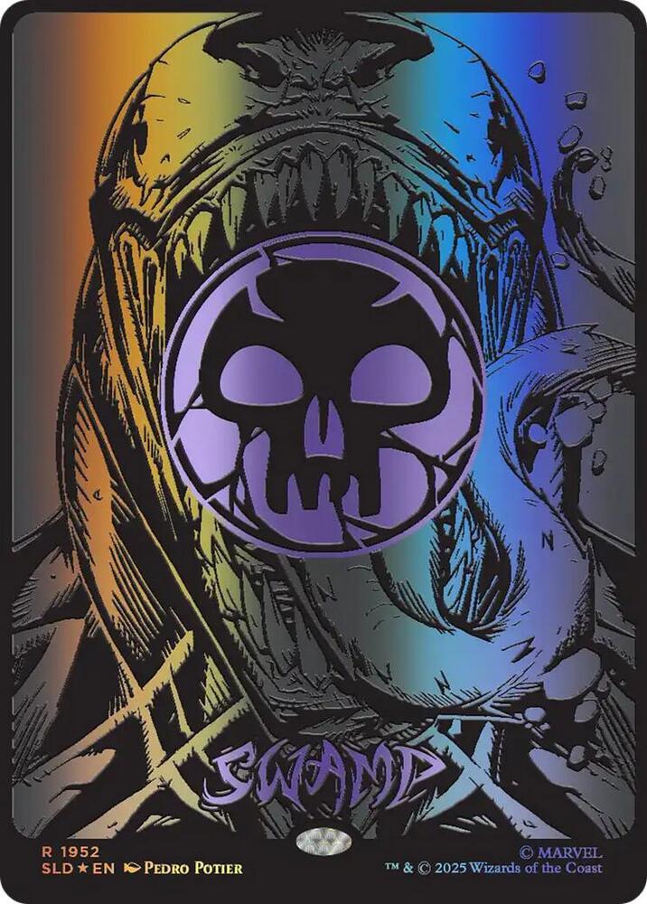 2025 Secret Lair Drop Venom Land Swamp #1952 card