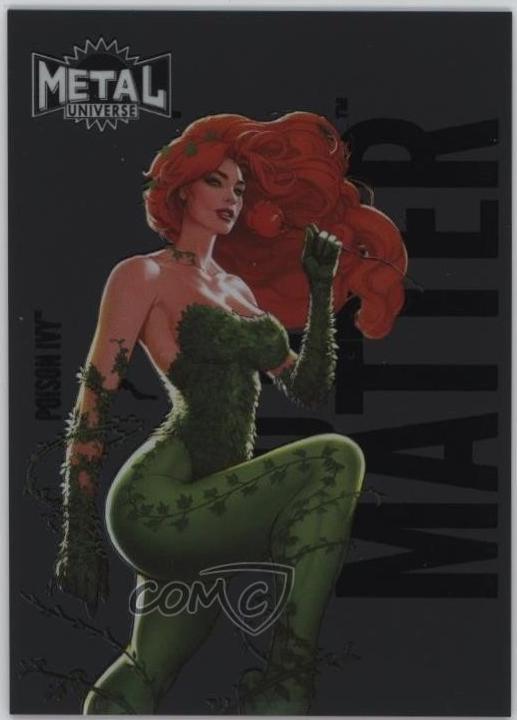 2025 SkyBox Metal Universe Batman Dark Matter Poison Ivy #DM-42 card