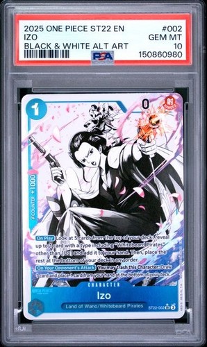 2025 Starter Deck 22: Ace & Newgate Izo [Alternate Art] #ST22-002 card