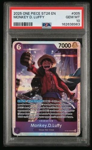 2025 Starter Deck 26: Purple Monkey.D.Luffy Monkey.D.Luffy #ST26-005 card