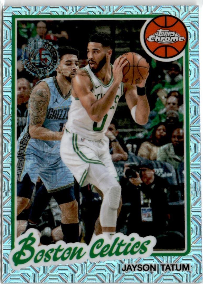2025 Topps 1980 Chrome Jayson Tatum #TC-JT card