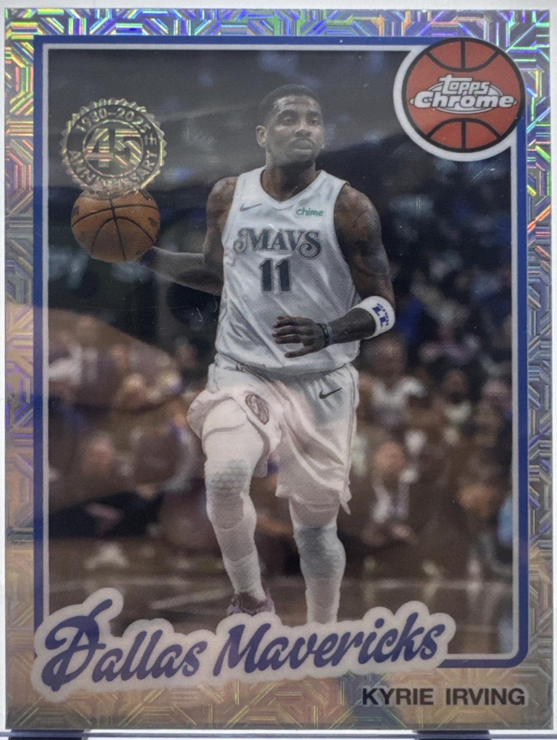 2025 Topps 1980 Chrome Kyrie Irving #TC-KI card