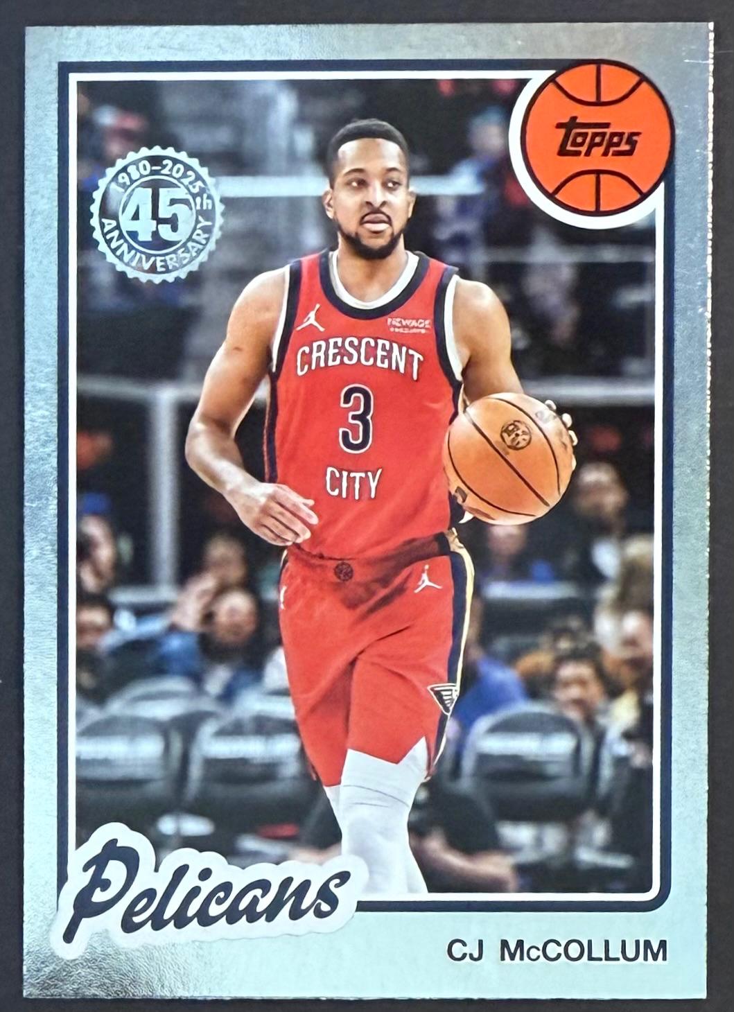 2025 Topps 1980 CJ McCollum #80BK-40 card