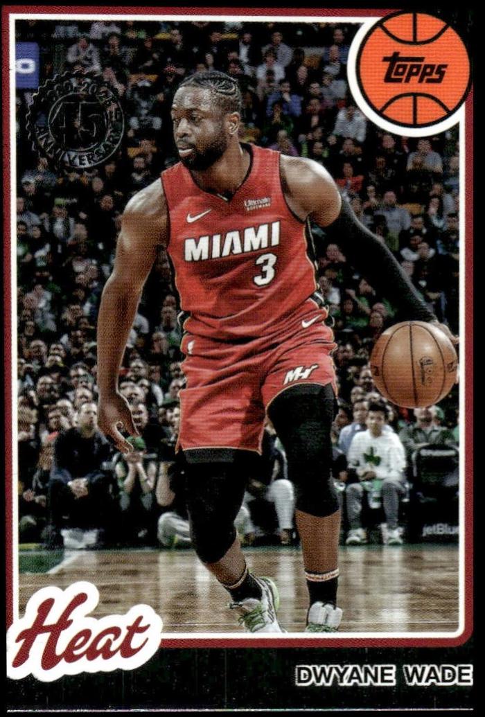 2025 Topps 1980 Dwyane Wade #80BK-5 card