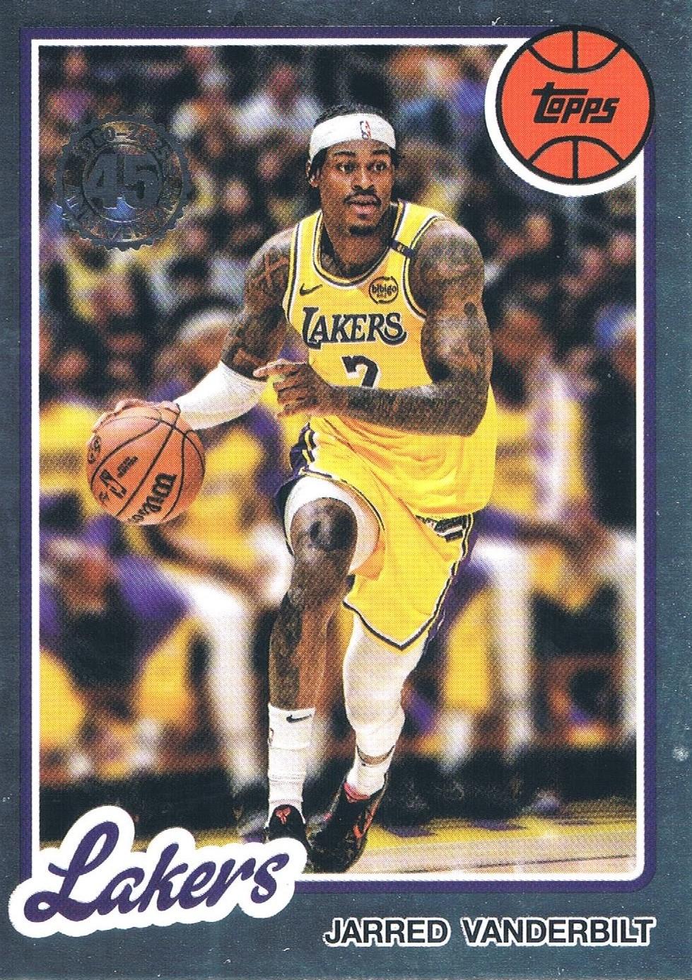 2025 Topps 1980 Jarred Vanderbilt #80BK-50 card