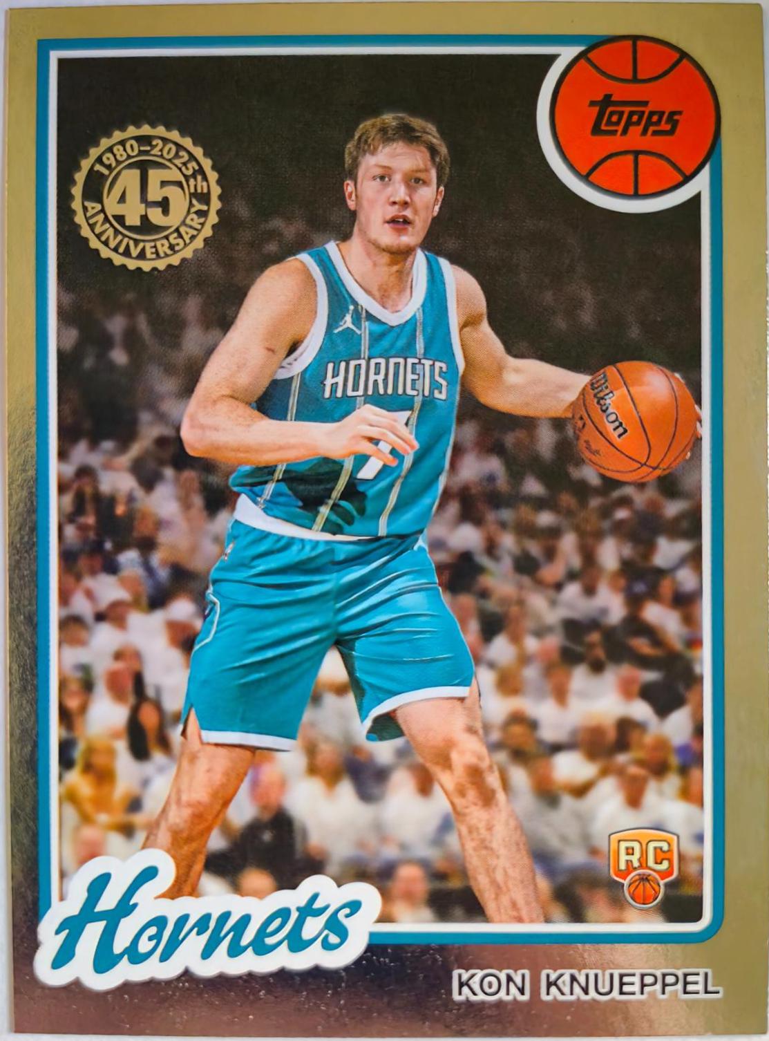 2025 Topps 1980 Kon Knueppel #80BK-53 card