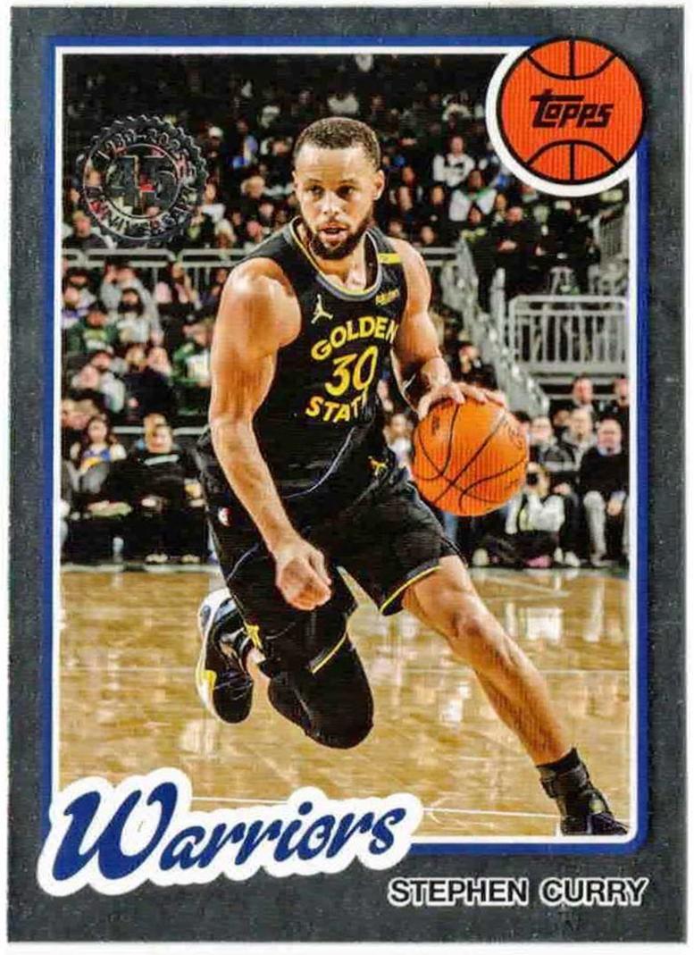 2025 Topps 1980 Stephen Curry #80BK-89 card
