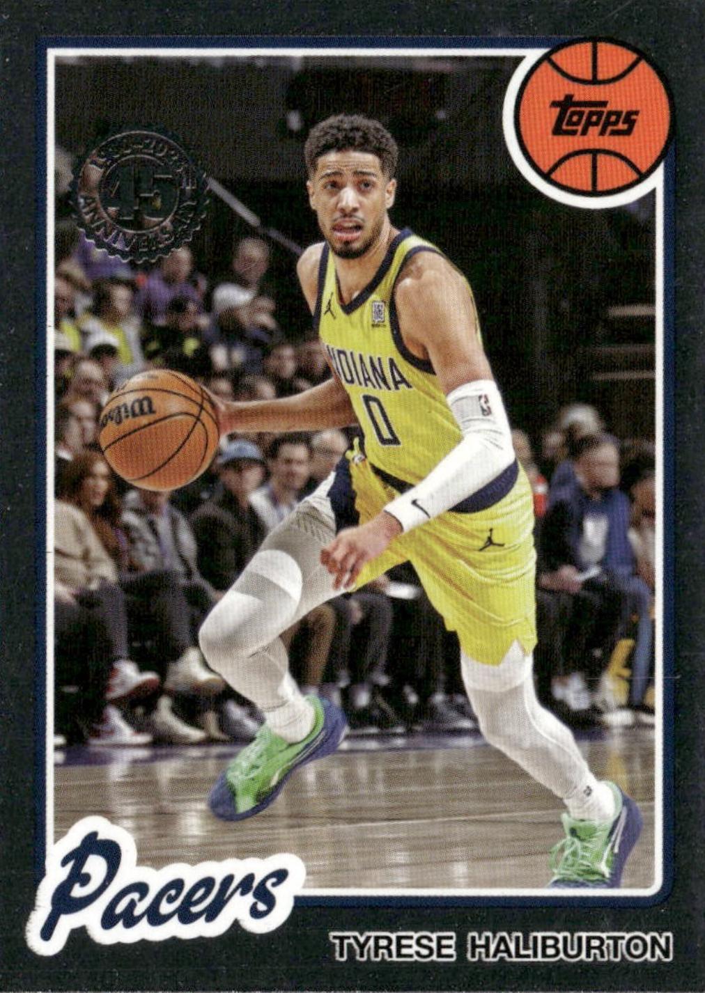 2025 Topps 1980 Tyrese Haliburton #80BK-94 card