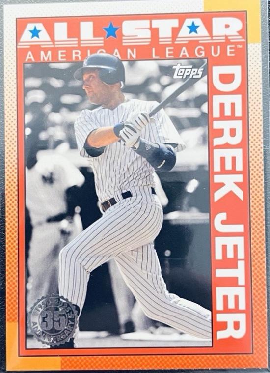 2025 Topps 1990 All-Star Derek Jeter #90AS-22 card
