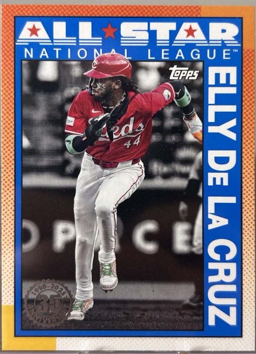 2025 Topps 1990 All-Star Elly De La Cruz #90AS-6 card