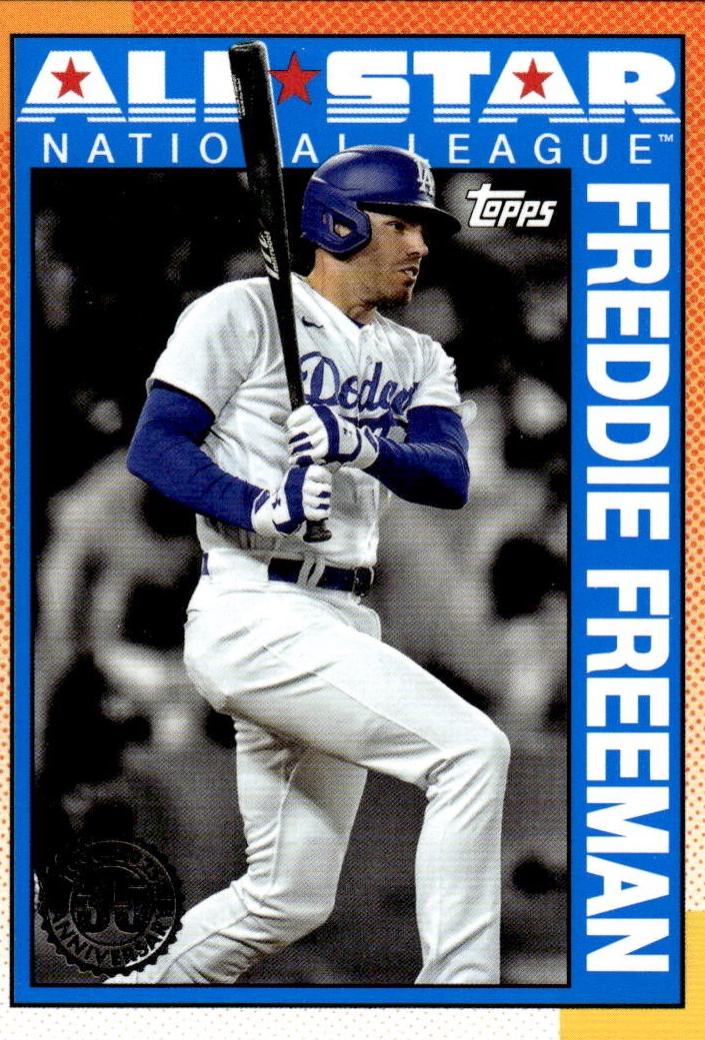 2025 Topps 1990 All-Star Freddie Freeman #90AS-21 card