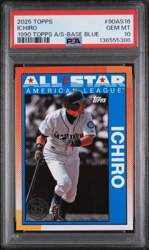 2025 Topps 1990 All-Star Ichiro #90AS-16 card