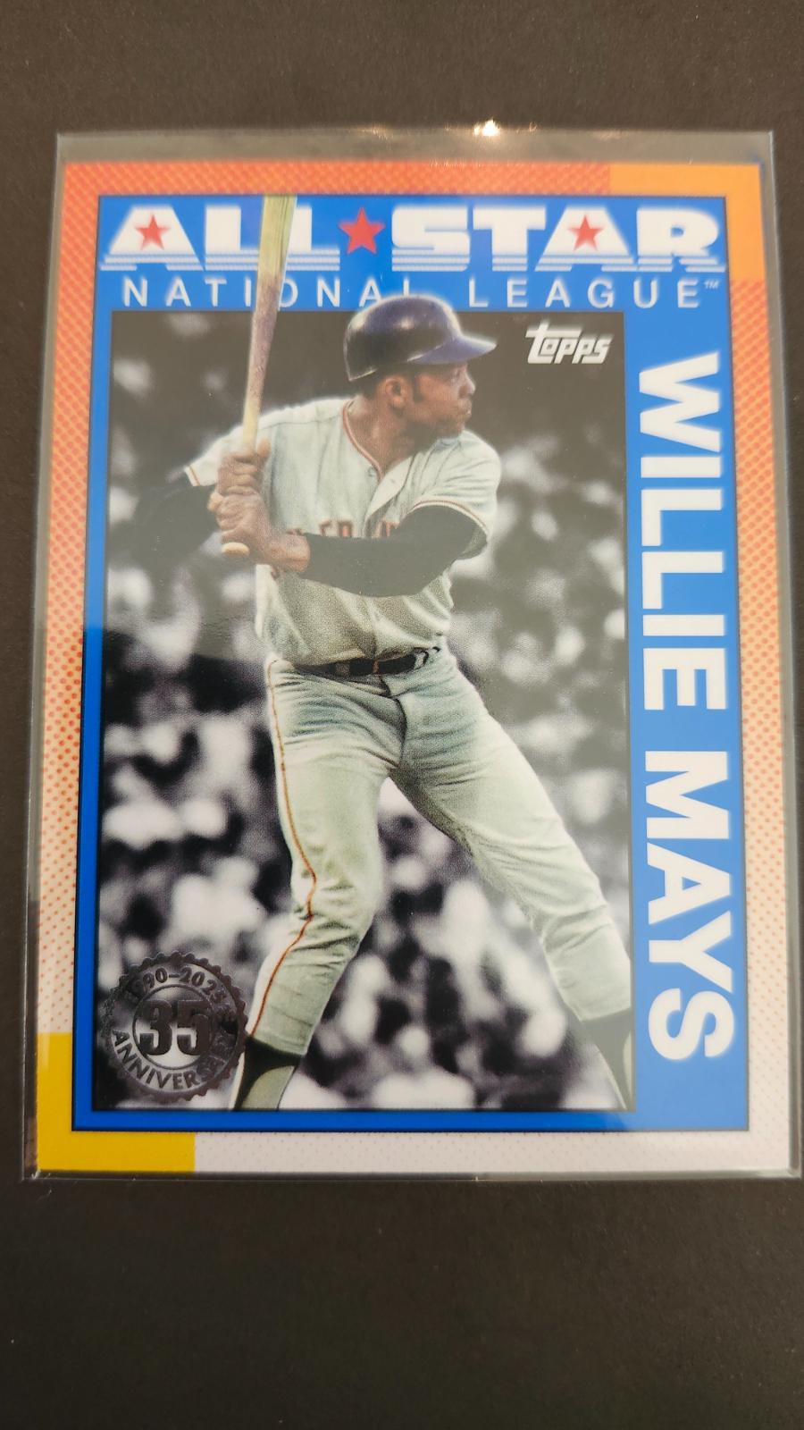 2025 Topps 1990 All-Star Willie Mays #90AS-30 card