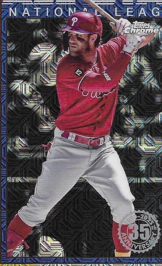 2025 Topps 1990 Chrome All-Star Bryce Harper #90ASC-19 card