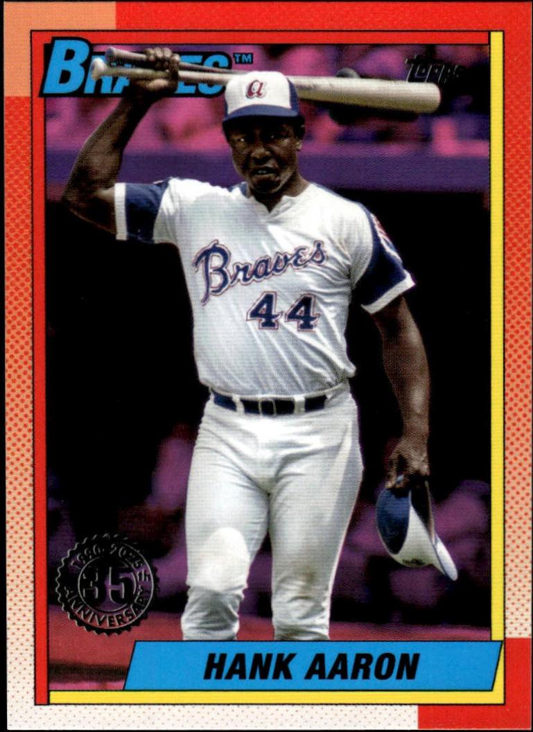 2025 Topps 1990 Hank Aaron #T90-14 card
