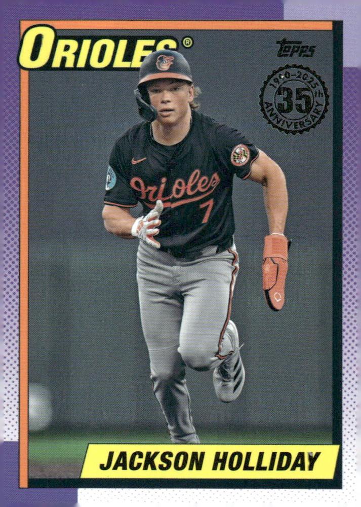 2025 Topps 1990 Jackson Holliday #90B2-26 card