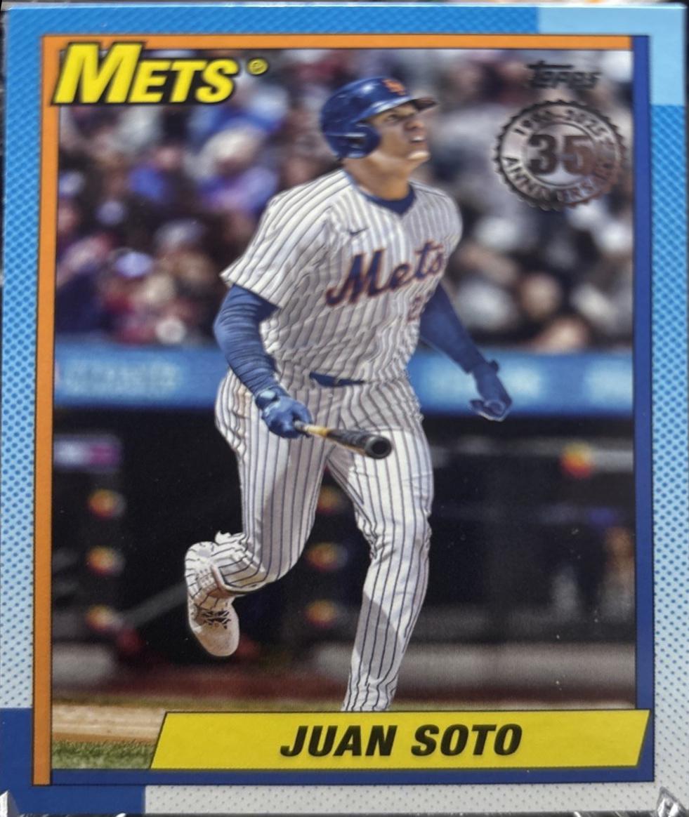 2025 Topps 1990 Juan Soto #90B2-14 card