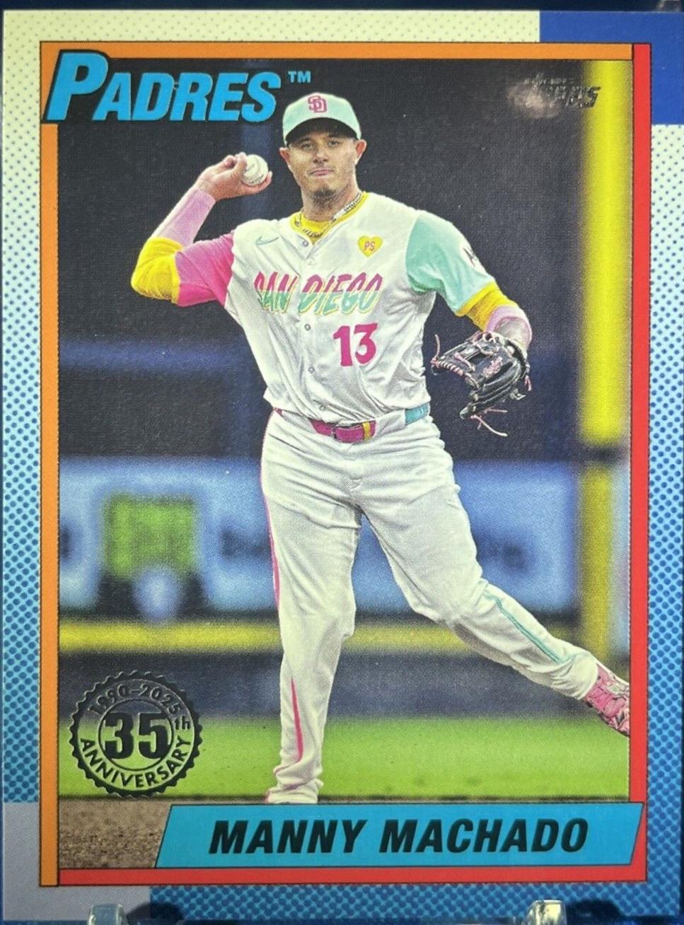 2025 Topps 1990 Manny Machado #T90-78 card
