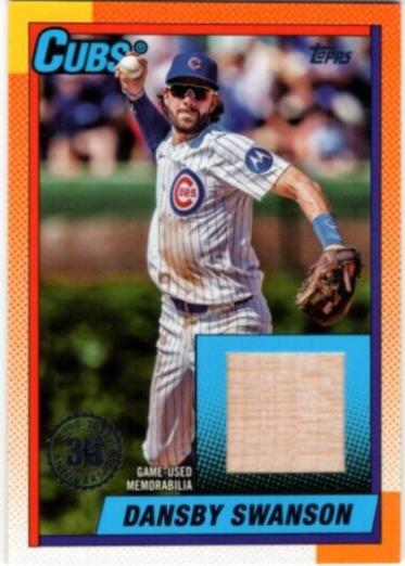 2025 Topps 1990 Relic Dansby Swanson #T90R-DS card