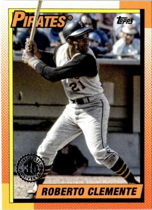 2025 Topps 1990 Roberto Clemente #T90-27 card