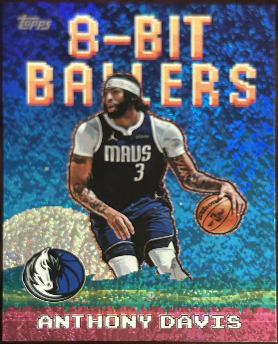 2025 Topps 8-Bit Ballers Anthony Davis [Holo] #8B-5 card