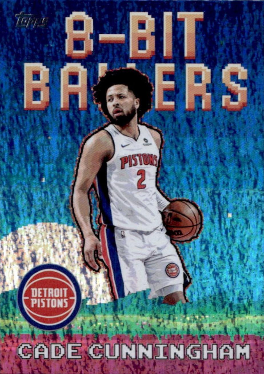 2025 Topps 8-Bit Ballers Cade Cunningham [Holo] #8B-1 card