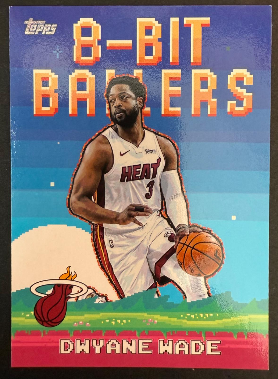 2025 Topps 8-Bit Ballers Dwyane Wade #8B-23 card