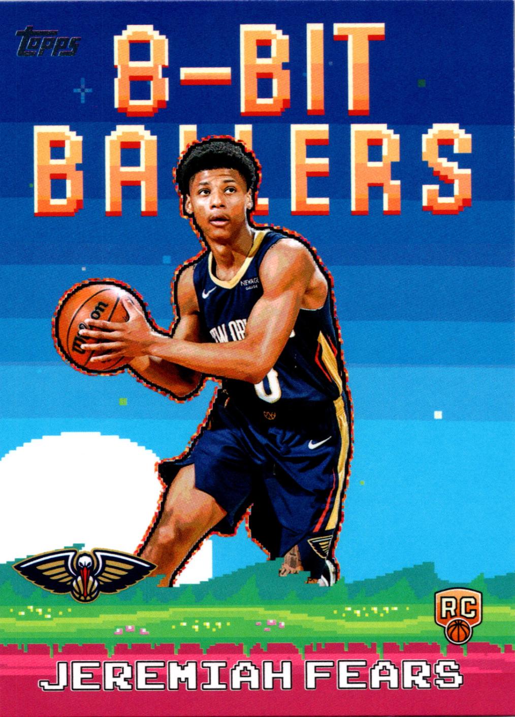 2025 Topps 8-Bit Ballers Jeremiah Fears #8B-37 card