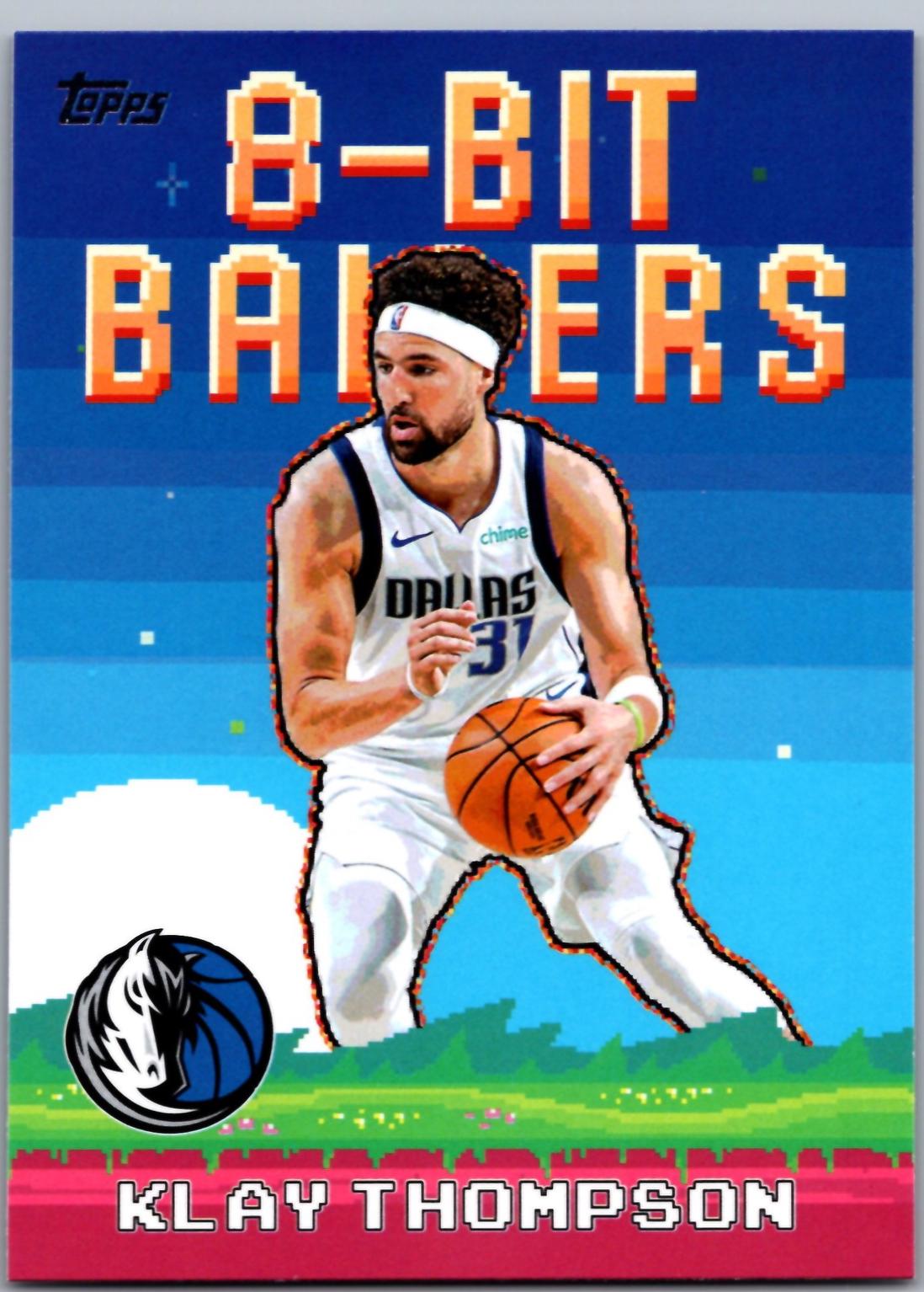 2025 Topps 8-Bit Ballers Klay Thompson #8B-15 card
