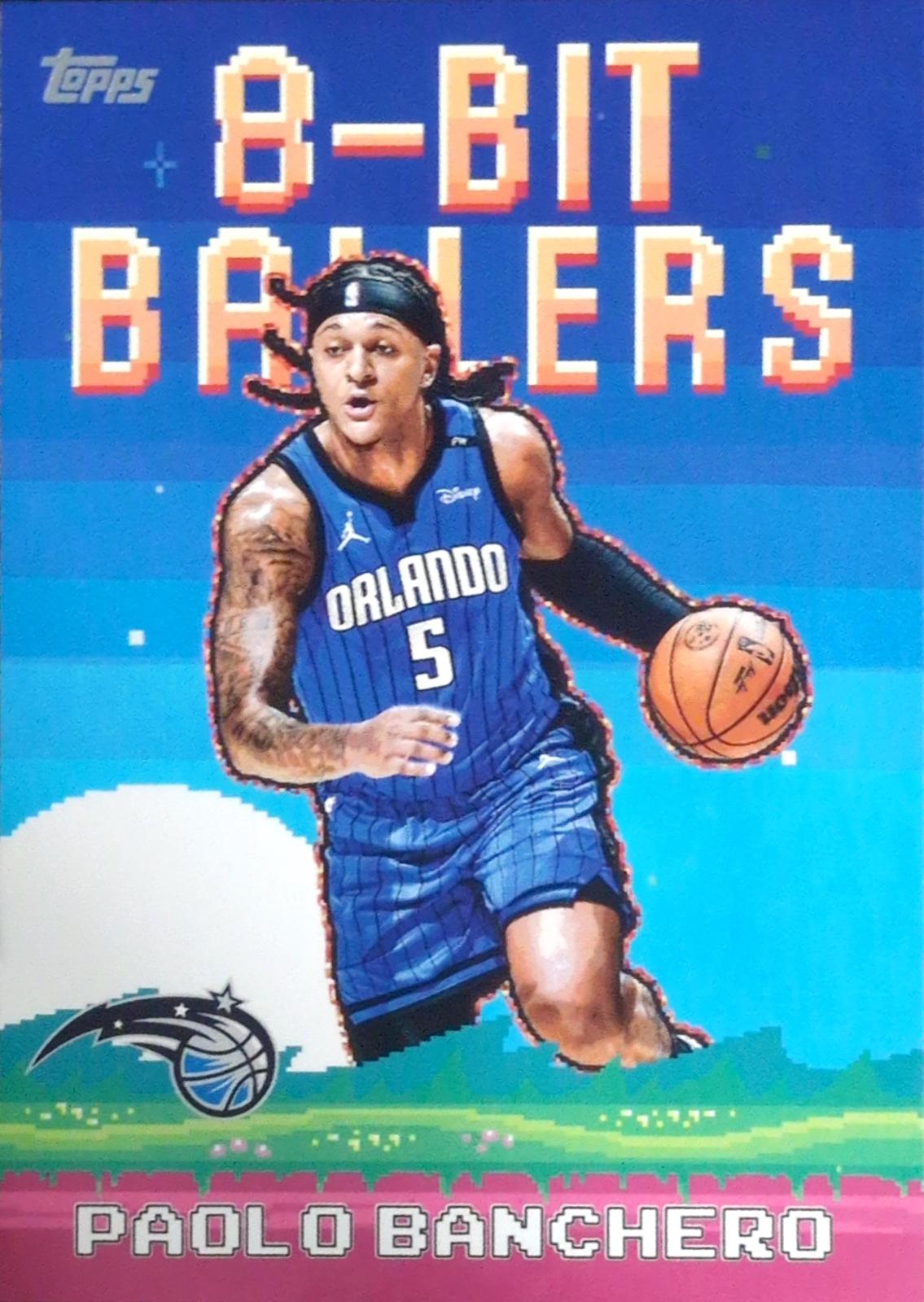 2025 Topps 8-Bit Ballers Paolo Banchero #8B-9 card