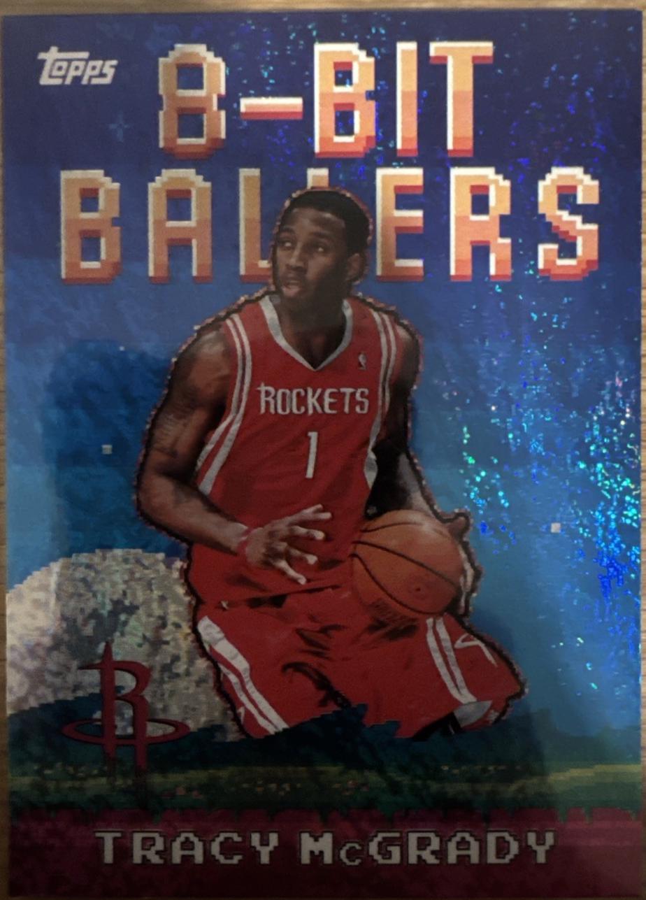 2025 Topps 8-Bit Ballers Tracy McGrady [Holo] #8B-27 card