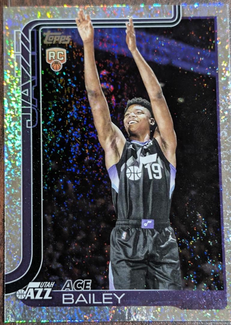 2025 Topps Ace Bailey [Holo Foil] #205 card