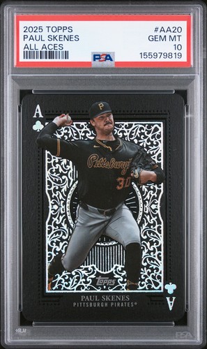 2025 Topps All Aces Paul Skenes #AA-20 card