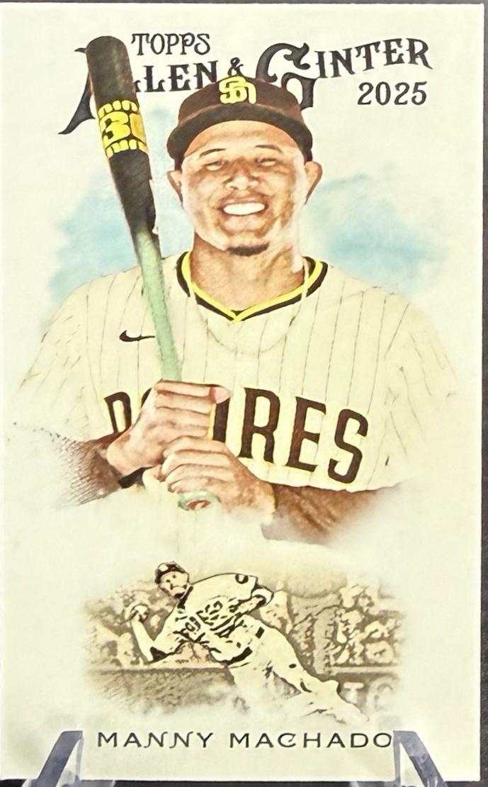 2025 Topps Allen and Ginter 1889 N22 Manny Machado #N222-17 card
