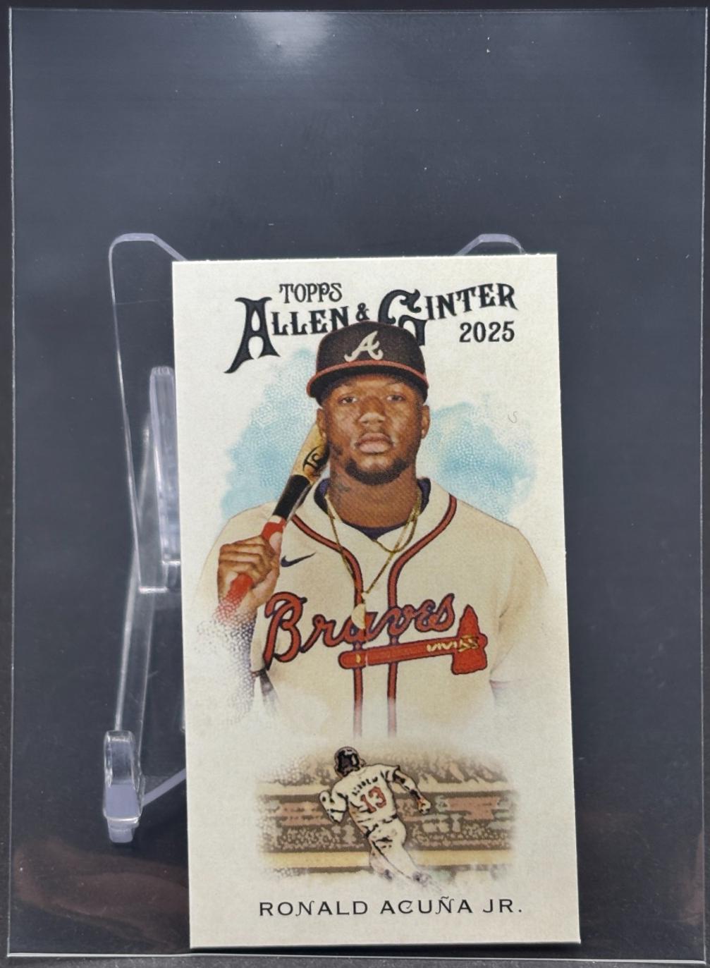 2025 Topps Allen and Ginter 1889 N22 Ronald Acuna Jr. #N222-3 card