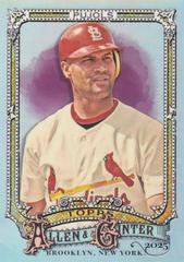 2025 Topps Allen and Ginter Albert Pujols [Refractor Chrome Variation] #1 card