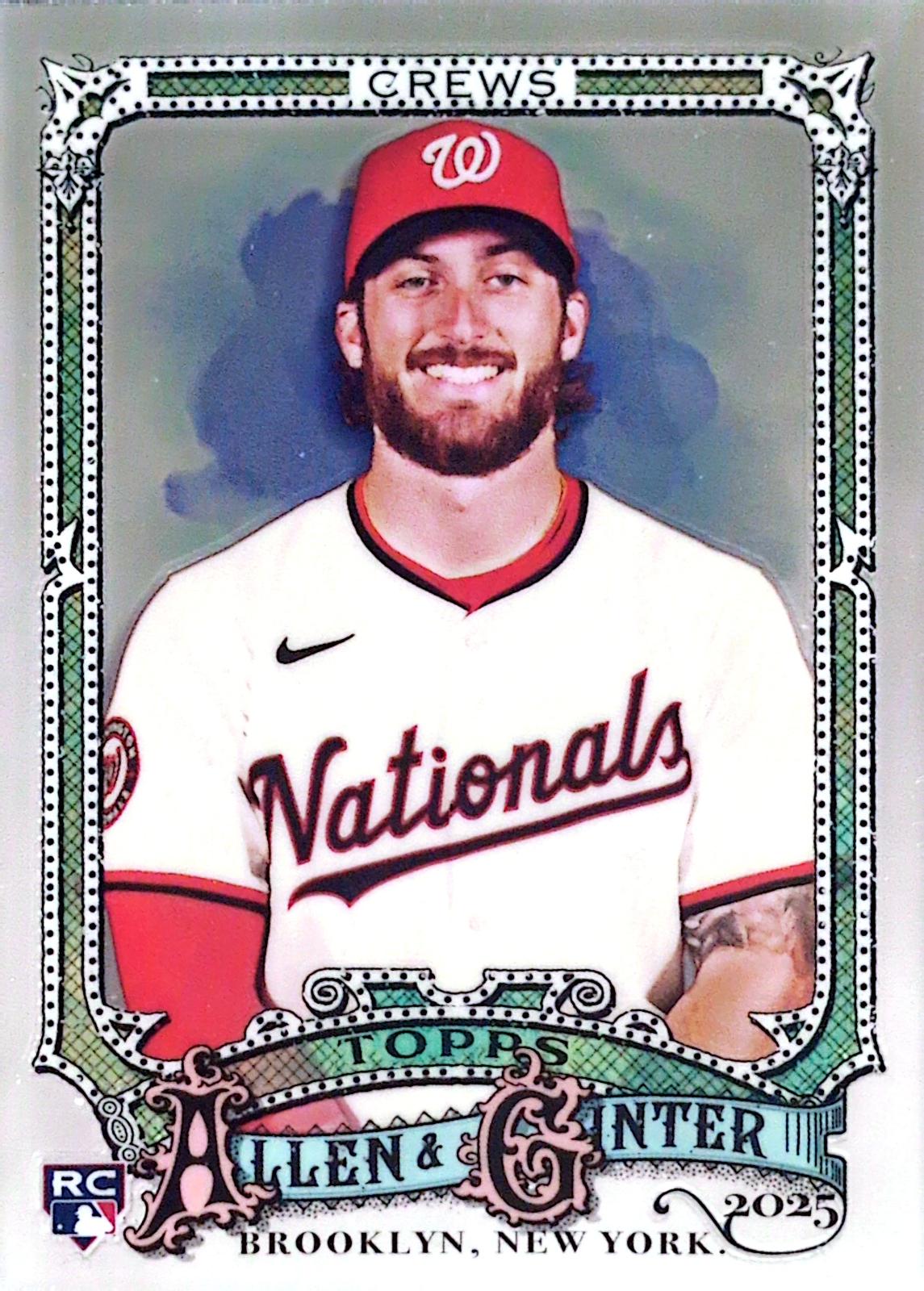 2025 Topps Allen and Ginter Dylan Crews [Chrome Variation] #120 card