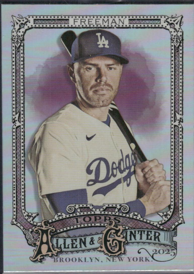 2025 Topps Allen and Ginter Freddie Freeman [Silver] #69 card
