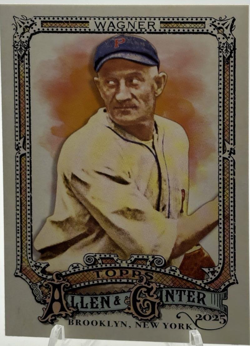 2025 Topps Allen and Ginter Honus Wagner [SP] #319 card