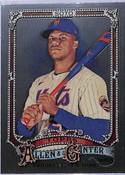 2025 Topps Allen and Ginter Juan Soto [Chrome Variation] #95 card