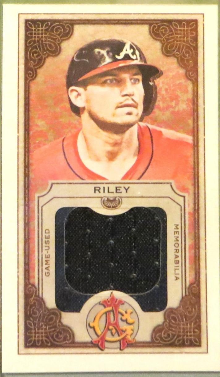 2025 Topps Allen and Ginter Mini Framed Relic Austin Riley #MFR-ARI card