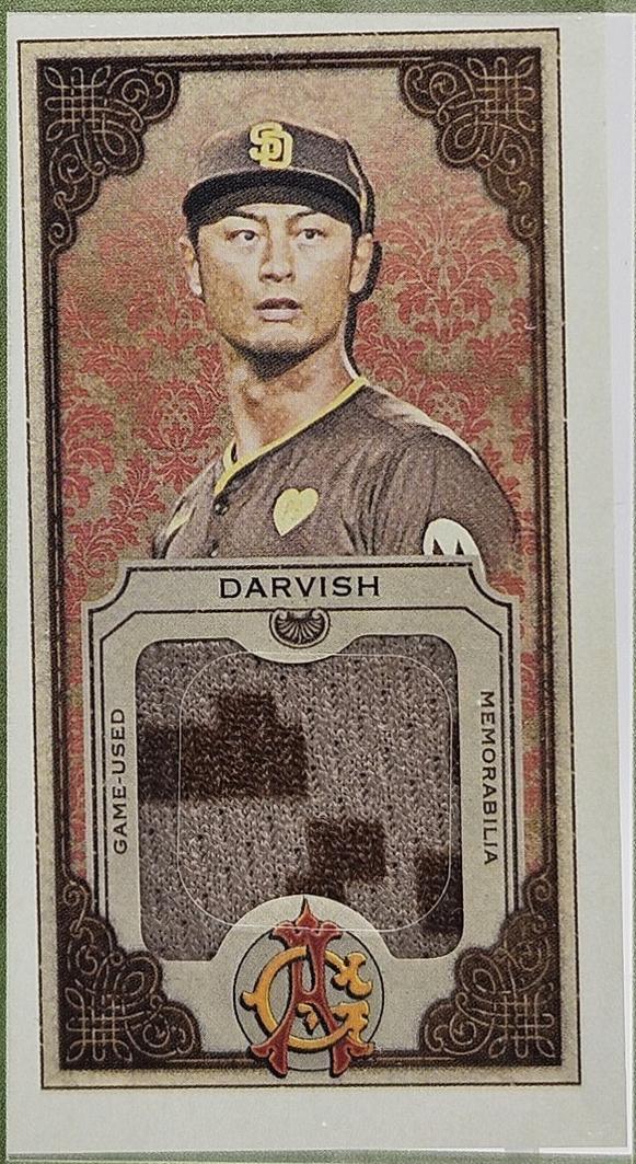 2025 Topps Allen and Ginter Mini Framed Relic Yu Darvish #MFR-YD card
