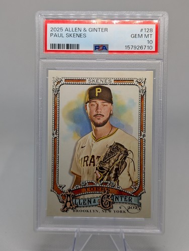 2025 Topps Allen and Ginter Paul Skenes #128 card